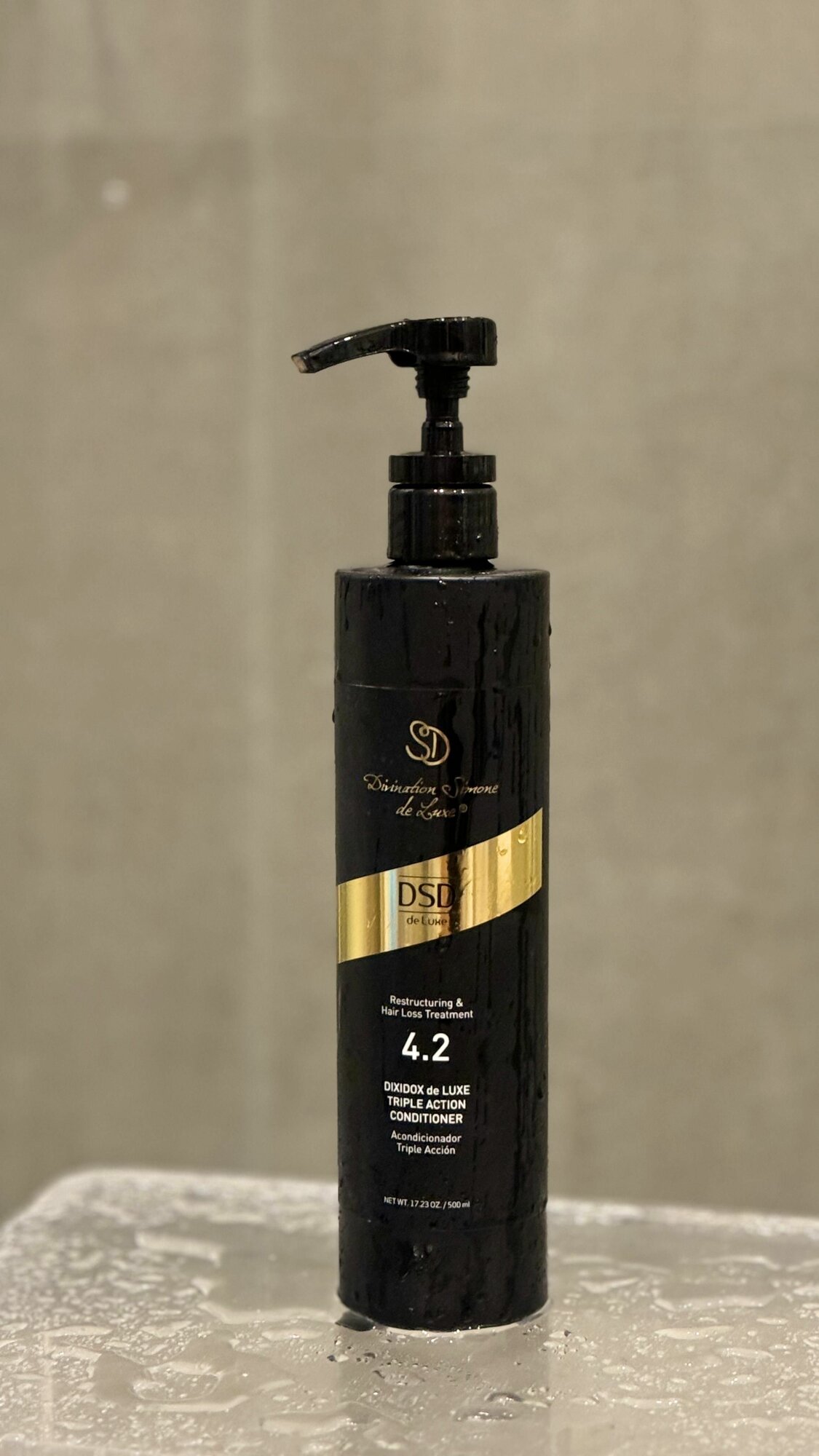 DSD DeLuxe Кондиционер для волос Restructuring and Hair Loss Treatment Triple Action тройного действия, 4.2 500 мл