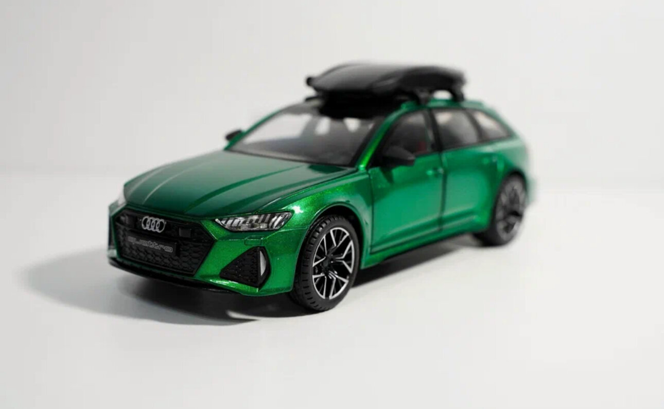 Металлическая Модель Ауди РС6 Авант ( Audi RS6 Avant ) / Масштаб 1:24-