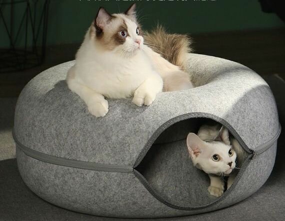 Тоннель для кошек "Cat Tunnel" многофункциональный 50 см x 60 см