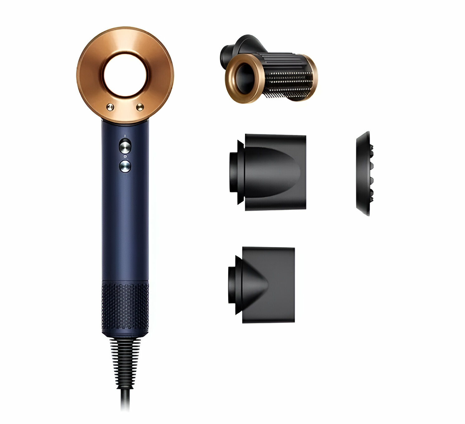 Фен Dyson Supersonic HD15 Prussian Blue/Copper(синий/медный), с кейсом