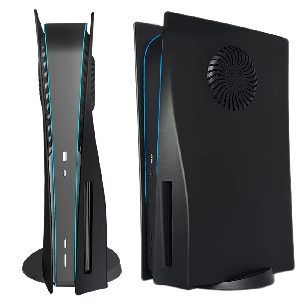 Защитная панель для PS5 Disc Edition, Disc Black