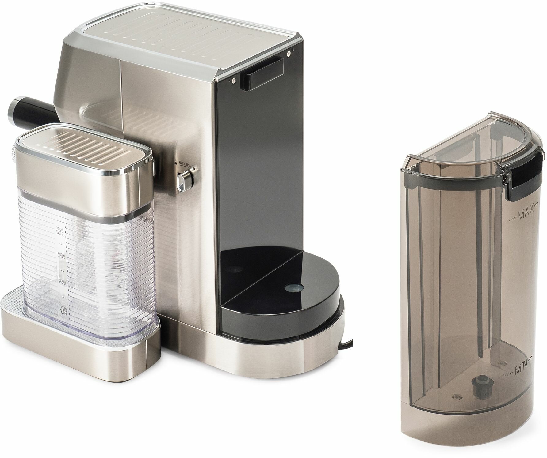 Кофеварка рожковая Hyundai HEM-9999 1350Вт серебристый