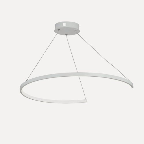 Изображение товара Люстра светодиодная Vitaluce V2706-0/1S, LED 35Вт, 4000К, 3460лм, 13м2, цвет белый матовый. %Распродажа!%