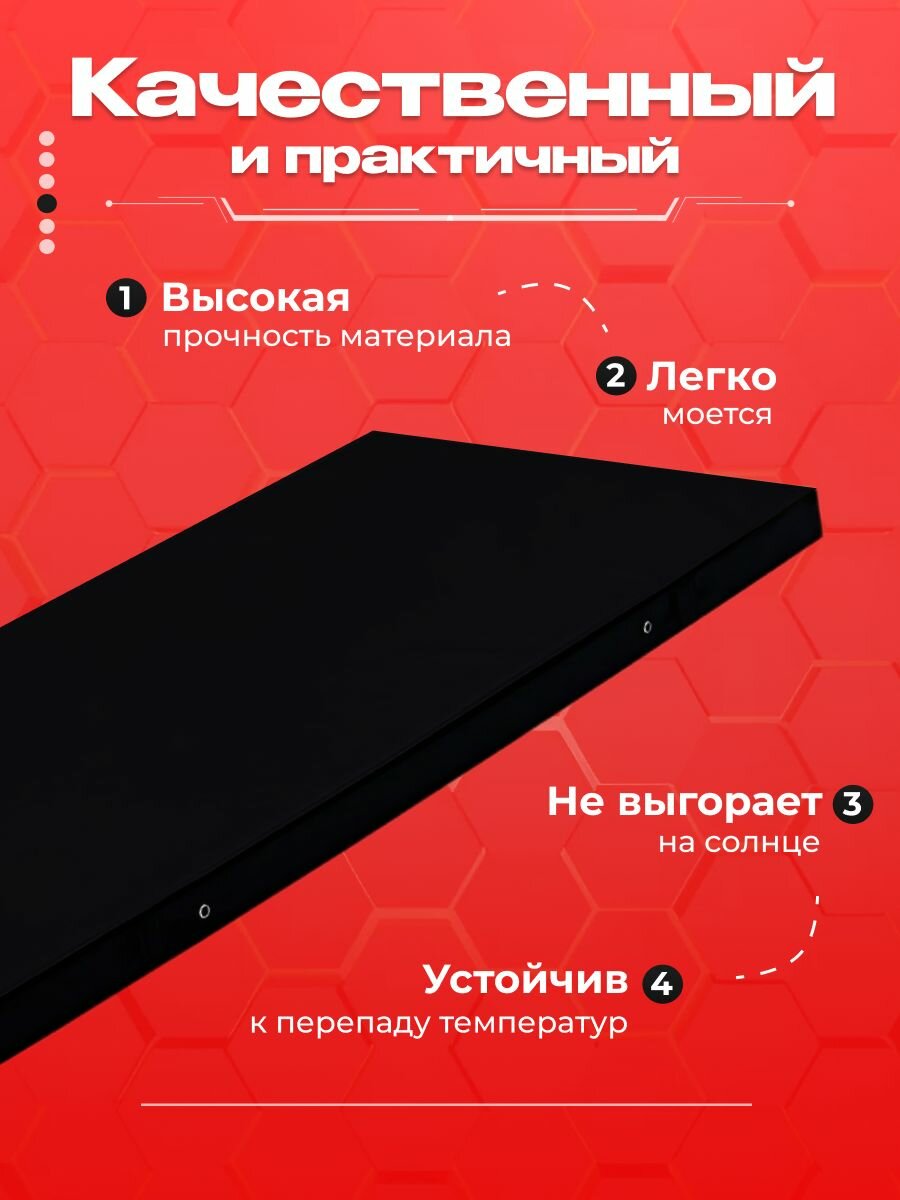 Мат гимнастический 200х100х10 см, мягкий щит (22 плотности) . — фото 1