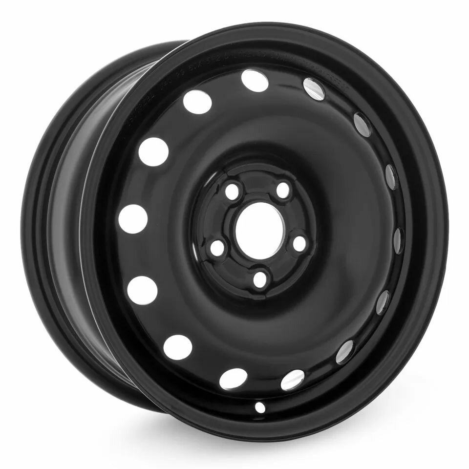 Диск TREBL 6хR15 5х100 ET40 d57,1 black - фото №1