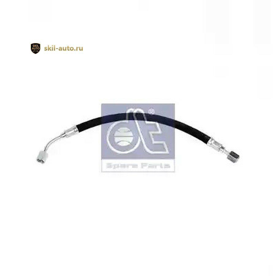 DT SPARE PARTS шланг компрессора ! для Wabco704/KnorrLP48 L=360\Volvo 87--95