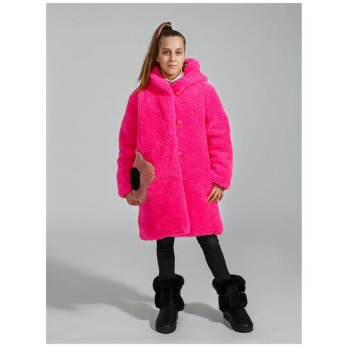 Шуба детская из искусственного меха