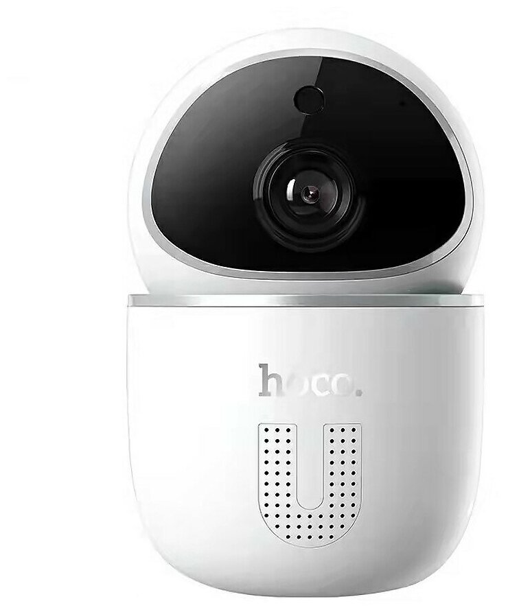 Панорамная Wi-Fi IP камера Hoco DI10 smart camera белая