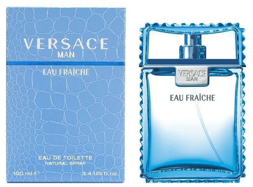 Туалетная вода мужская Versace Versace Man Eau Fraiche, 30 мл / Версаче Ферш мужские духи / в подарок мужчине