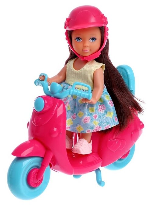 Игровой набор кукла Тая на скутере 12 см.