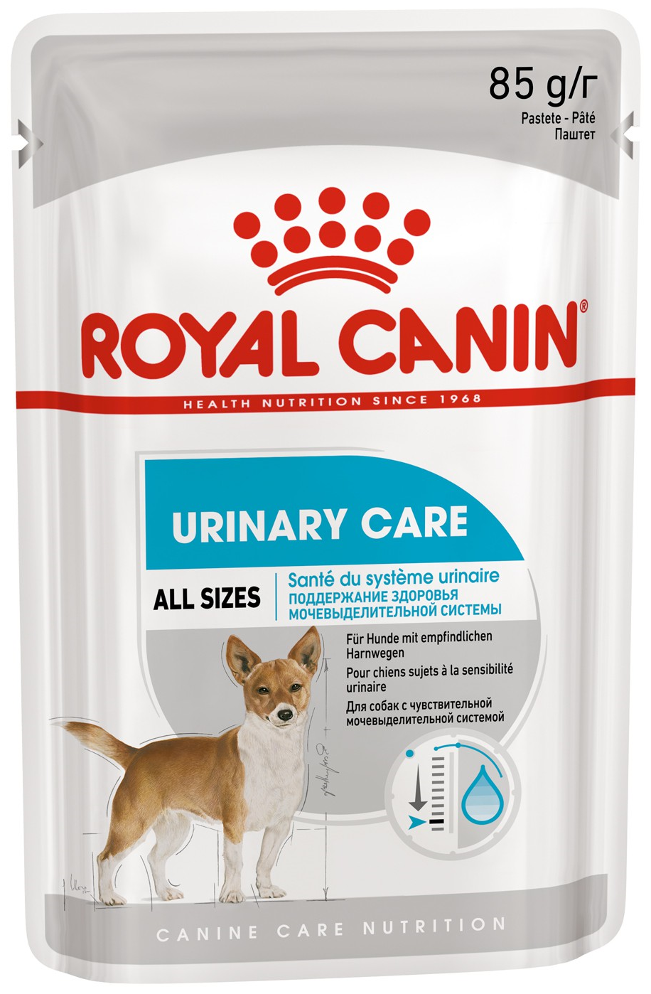 Корм Royal Canin Urinary Care (паштет) для собак, для профилактики МКБ, 85 г