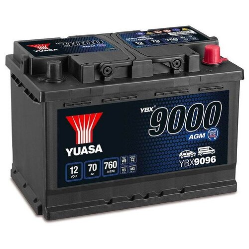 Автомобильный аккумулятор YUASA YBX9096-070