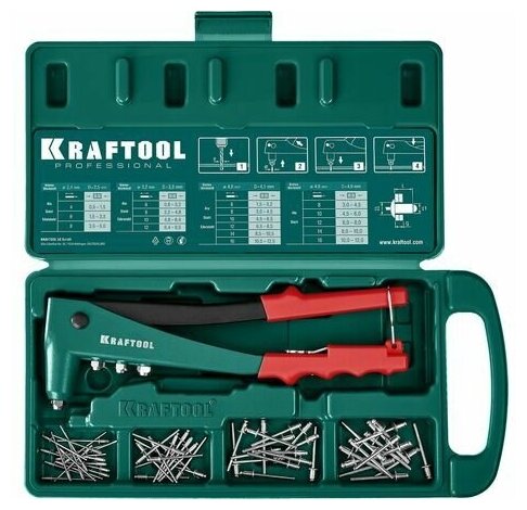 Заклепочник 24-48мм Kraftool (10/уп, 30/кор) KRAFTOOL 31170_z01 (1шт) (31170_z01)