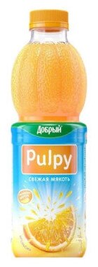Напиток сокосодержащий Pulpy Апельсин 0.9л - фотография № 8