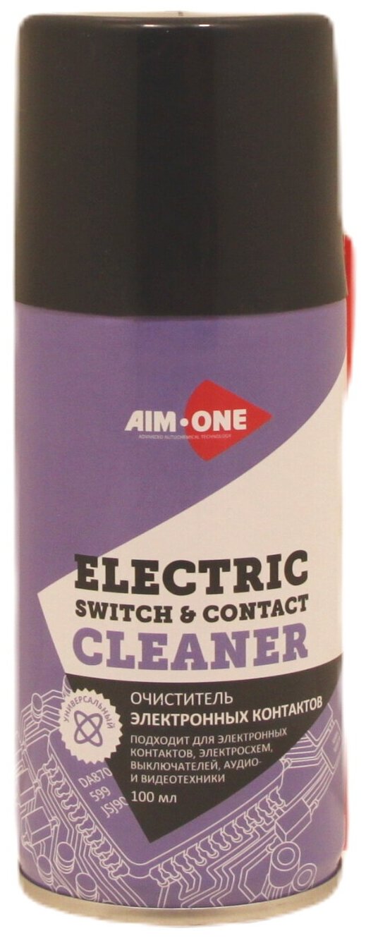 Очиститель электронных контактов Electric switch & contact Cleaner AIM-ONE 100мл (аэрозоль)