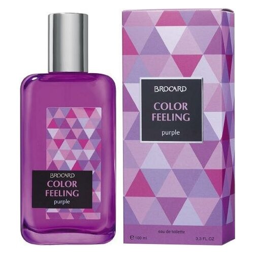 Brocard unisex Color Feeling - Purple Туалетная вода 100 мл. (фиолетовый)