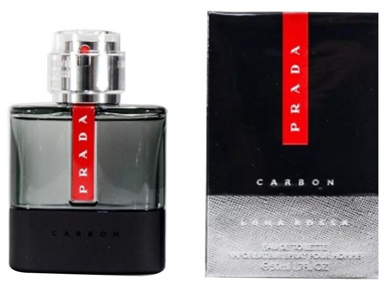 Prada, Luna Rossa Carbon, 50 мл, туалетная вода мужская