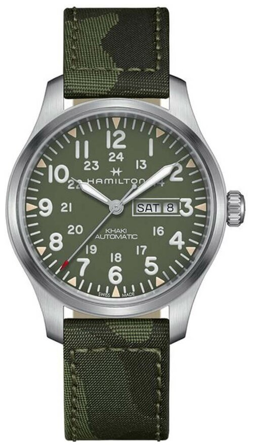 Наручные часы Hamilton Khaki Field, серебряный