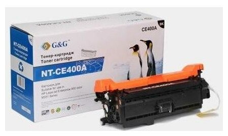 Картридж лазерный G&G NT-CE400A черный (5500стр.) для HP LJ Enterprise 500 M551n/MFP M575dn/MFP M570dn