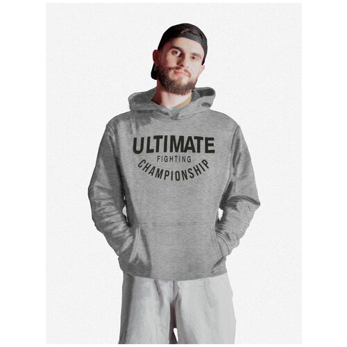 фото Толстовка мужская ufc ultimate hd, m/50