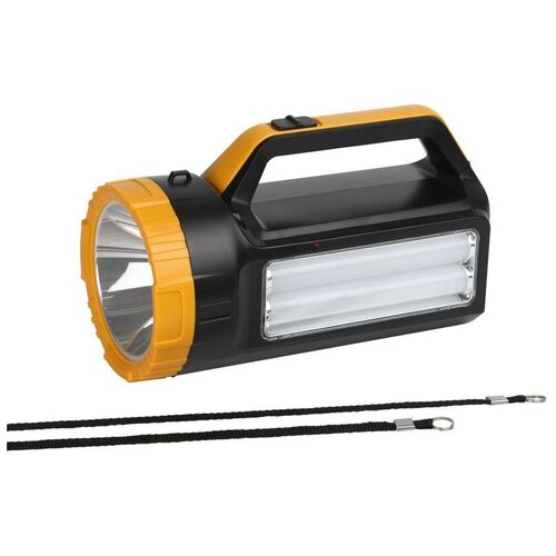 фото Фонарь светодиодный pa-301 прожектор аккумуляторный 7вт 30 smd led боковой светильник 2 режима | код б0052746 | трофи (5шт.в упак.)