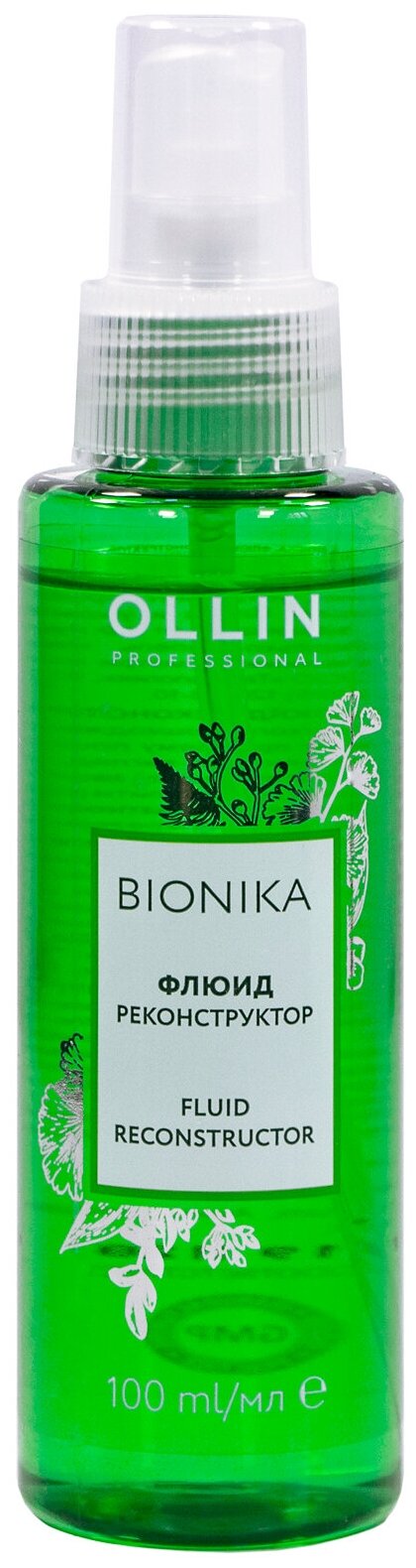 Флюид-реконструктор для восстановления волос Ollin Professional Bionika, 100мл