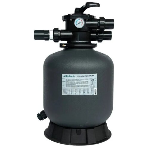 Фильтр Abletech P400 д. 400 мм. с 6-ти поз. вентилем, верх. соединение