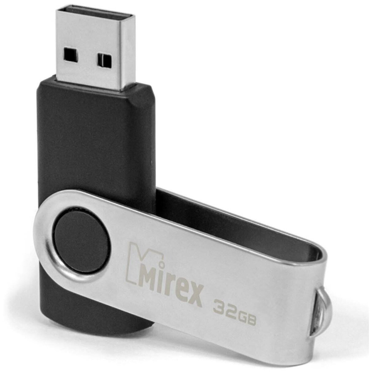 Флешка USB 8Gb Mirex Swivel 13600-FMUSWT08 белый - фото №3