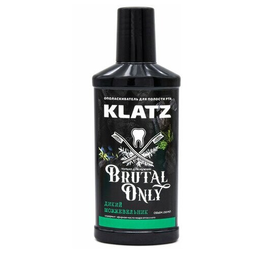 Klatz Ополаскиватель для полости рта Brutal Only Дикий можжевельник, 250 мл 1 шт