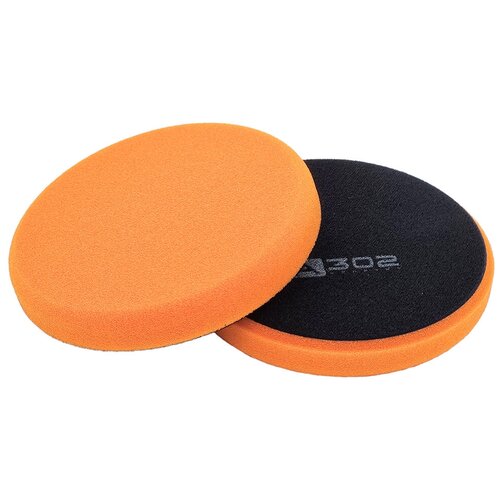 Полировальный круг поролоновый 150/25/160 полутвердый оранжевый А302 STANDART PAD
