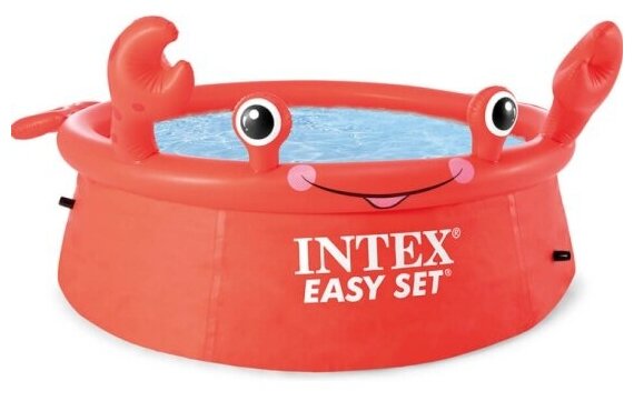 Бассейн надувной Intex 26100 HAPPY CRAB EASY SET, 183х51см