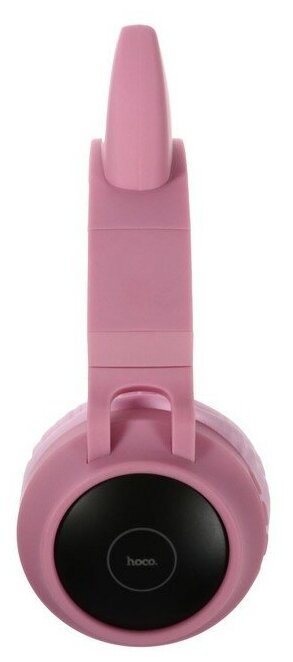 Наушники Hoco W27 Cat Ear, полноразмерные, розовые (18464) - фото №9