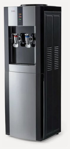 Изображение товара Кулер для воды напольный AEL LD-AEL-47c black/silver с шкафчиком