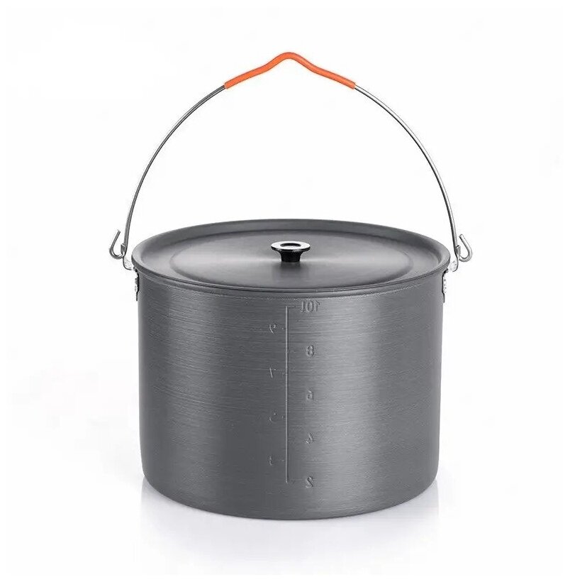 Кастрюля Naturehike H026 Aluminum Alloy Hanging Pot 10L Grey