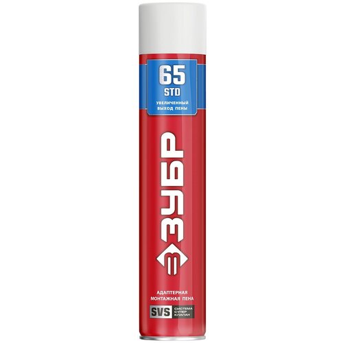 STD 65 пена монтажная с увеличенным выходом адаптерная всесезонная 750мл SVS ЗУБР 1142₽