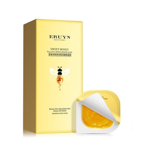 Набор увлажняющих ночных масок Eruyn Sweet Honey Balance Moisturizing Mask, 6*7.5г