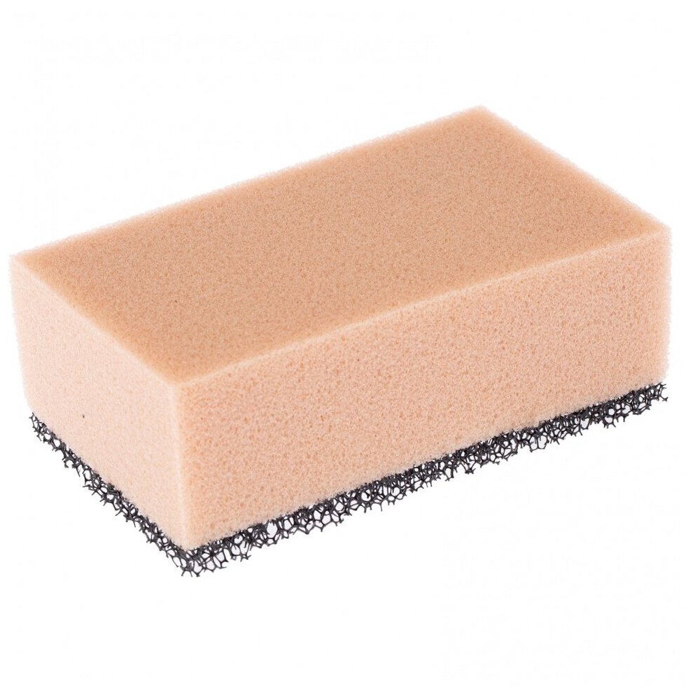 фото Губка комбинированная для удаления эпоксидной затирки Сибртех 160х95х60 мм 86839