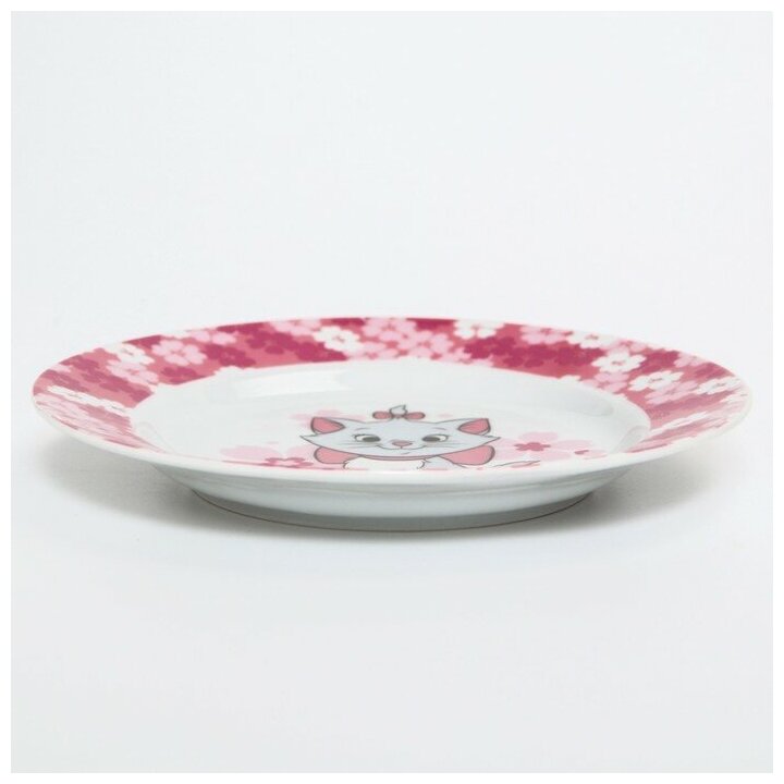 Набор посуды «Мари», 3 предмета: тарелка Ø 16,5 см, миска Ø 14 см, кружка 200 мл, Коты Аристократы