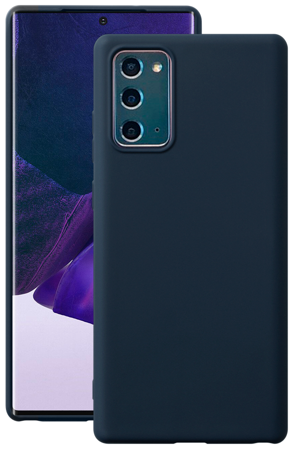 Чехол Gel Color Case для Samsung Galaxy Note 20, синий, Deppa 87731