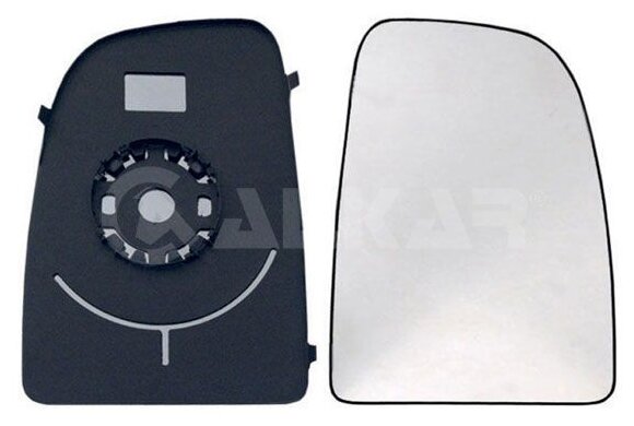фото Зеркальный элемент ALKAR 6402922 для Citroen Jumper, Peugeot Boxer, Fiat Ducato
