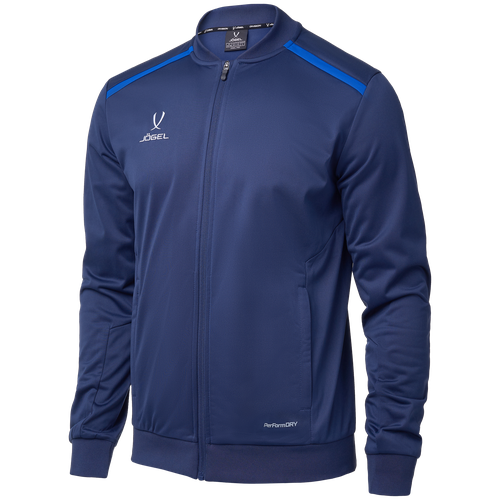 Олимпийка Jögel DIVISION PerFormDRY Pre-match Knit Jacket JD1ZL0121.Z4-K, темно-синий, р-р YL