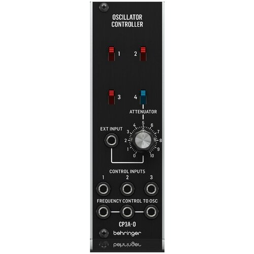 BEHRINGER CP3A-O OSCILLATOR CONTROLLER модуль контроля напряжения осциляторов, 3 входа, формат Eurorack