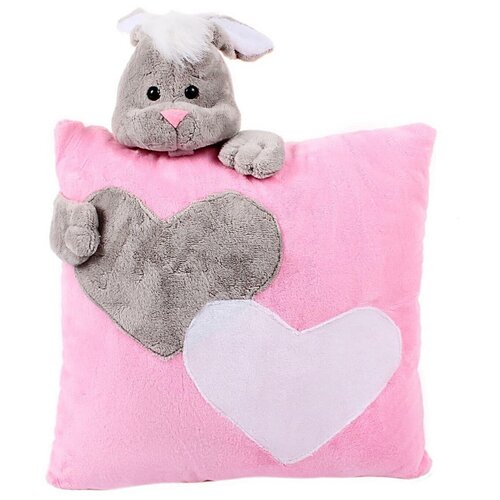 фото Princess love мягкая игрушка-подушка «заяц», 34 см
