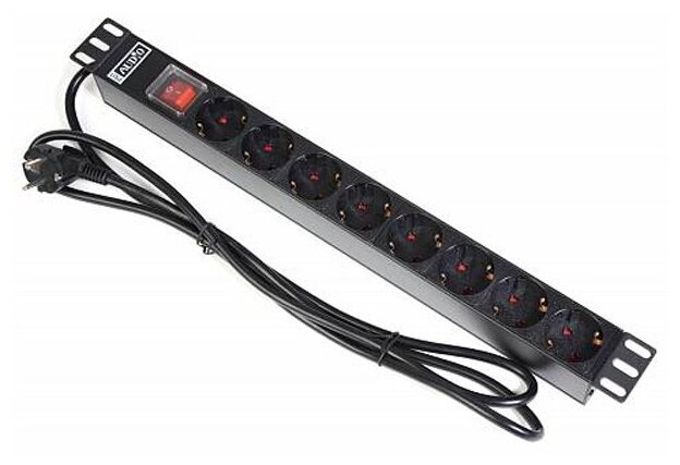 Блок силовых розеток ProAudio 8 Sockets 2.0m PDU-8S