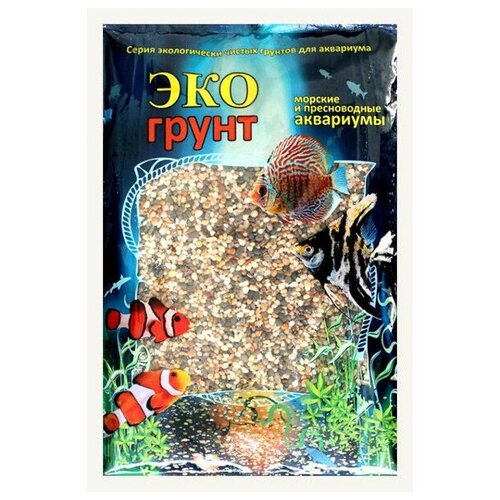 Галька Эко грунт Феодосия мини 1-3mm 3. kg г-0014 smazka eps 98 1 3 kg