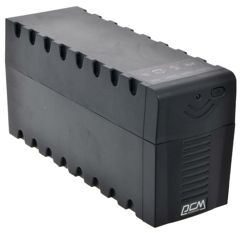 ИБП Powercom RPT-600AP Raptor 600VA/360W AVR, USB (3 IEC) черный