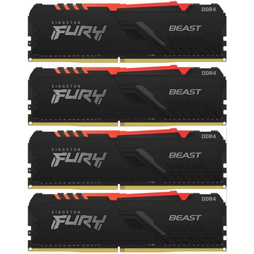 Оперативная память Kingston Fury Beast RGB KF432C16BBAK432 4x8 ГБ KF432C16BBAK432 1460000₽