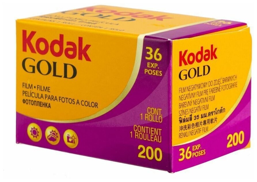 Фотопленка 35 мм Kodak Gold 200 135