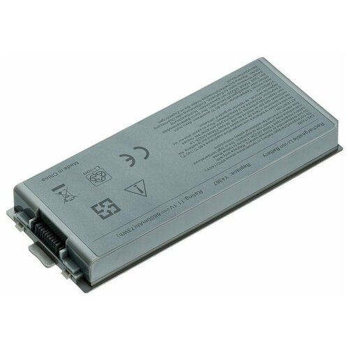 аккумулятор для ноутбука dell latitude d810 precision m70 series 11 1v 4400mah 49wh pn c5331 f5608 серый Усиленный аккумулятор для ноутбука Dell Latitude D810