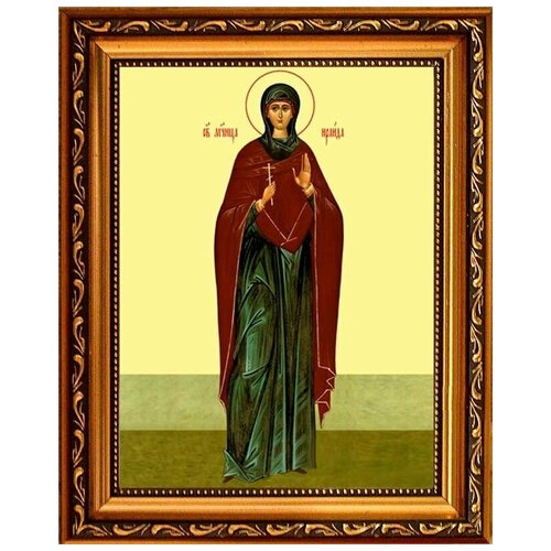 Ираида Александрийская мученица. Икона на холсте. платье emverdi ирада